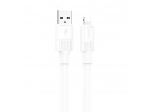 Кабель Type-C - Apple lightning Hoco X84 Solid PD 20W 100см 3A  (white) (220692)