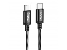 Кабель Type-C - Type-C Hoco X89 Wind PD 60W 100см 3A  (black) (220683)