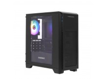 Корпус mATX Б_БП GameMax H603-2U3 (USB3.0,Audio,Blue Led,черный) [23.11], шт