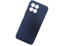 Чехол силиконовый Honor X8 5G Silicone Cover темно-синий
