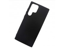 Чехол силиконовый Samsung S22 Ultra Silicone Case черный