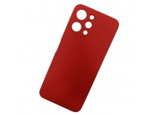Чехол силиконовый Xiaomi Redmi 12 Silicone Cover Nano 2mm красный