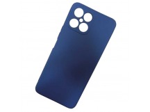 Чехол силиконовый Honor X8 Silicone Cover Nano 2mm темно-синий