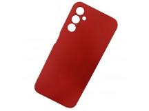 Чехол силиконовый Samsung A14 Silicone Cover Nano 2mm красный