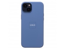 Чехол-накладка ORG Silicone Case SafeMag с анимацией для "Apple iPhone 15 Plus" (winter blue(222540)