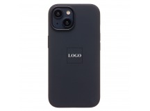 Чехол-накладка - Silicone Case SafeMag с анимацией для "Apple iPhone 15" (темная ночь) (222528)