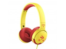 Наушники накладные XO EP47, детские, цвет красно-желтый
