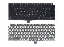 Клавиатура для Apple MacBook Air M1 13" Retina A2337 Late 2020 черная (горизонтальный Enter)