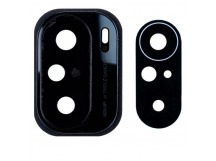 Стекло камеры для Xiaomi Poco F3 (M2012K11AG) в сборе с рамкой Черный