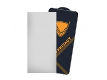 Защитное стекло iPhone 15 Pro (Golden Armor Антишпион OG ESD) тех упаковка Черное