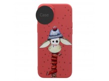 Чехол-накладка NEW ERA Winter для Apple iPhone 14 Pro Max/6.7 (008) малиновый