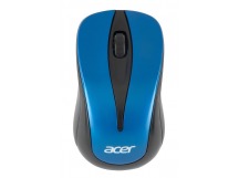 Мышь Acer OMR132 синий/черный оптическая (1000dpi) беспроводная USB для ноутбука (2but) [12.12], шт