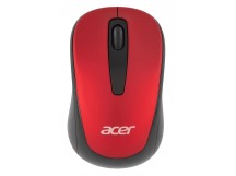 Мышь Acer OMR136 красный оптическая (1000dpi) беспроводная USB для ноутбука (2but) ZL.MCEEE.01J [12., шт