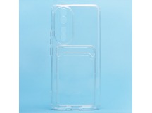 Чехол-накладка - SC276 с картхолдером для "Huawei Honor 90" (transparent) (224819)