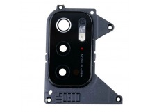 Стекло камеры для Xiaomi Poco M3 Pro 5G (M2103K19PG) в сборе с рамкой Черный