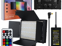 Светодиодная панель со шторками для фотосъемки LED-600 RGB