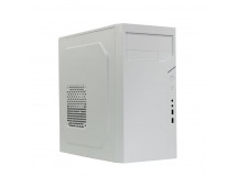 Корпус mATX 400w PowerCool 6505WT-400W (USB, Audio, белый) [14.12], шт