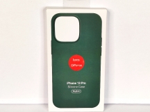 Чехол для iPhone 13 Pro Silicone Case, Magsafe с анимацией, зеленый