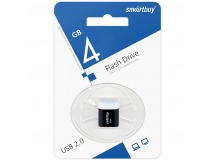 4GB накопитель Smartbuy LARA черный