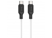 Кабель Type-C - Type-C Hoco X90 Cool PD 60W 100см 3A  (white) (220475)