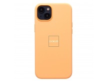 Чехол-накладка ORG Silicone Case SafeMag с анимацией для "Apple iPhone 15 Plus" (orange sorb(222537)