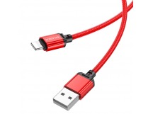Кабель USB - Apple lightning Borofone BX87 100см 2,4A (red) (217519)
