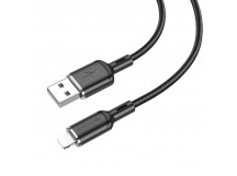 Кабель USB - Apple lightning Borofone BX90 100см 2,4A (black) (217426)