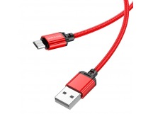 Кабель USB - micro USB Borofone BX87 100см 2,4A (red) (217521)