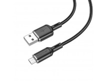 Кабель USB - micro USB Borofone BX90 100см 2,4A (black) (217429)