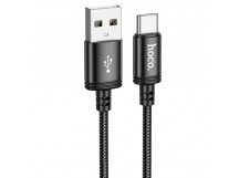 Кабель USB - Type-C Hoco X89 Wind (повр. уп.) 100см 3A  (black) (227710)