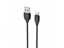 Кабель USB - Apple lightning Borofone BX19 (повр. уп) 100см 2,4A  (black) (223353)