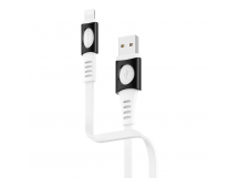 Кабель USB - Apple lightning Borofone BX35 Carib (повр. уп) 100см 2,4A  (white) (223382)