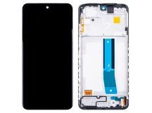 Дисплей для Xiaomi Redmi Note 12S (23030RAC7Y) модуль с рамкой Черный - OR (SP)