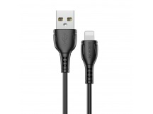 Кабель USB - Apple lightning Borofone BX51 (повр. уп) 100см 2,4A  (black) (223404)