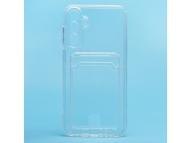 Чехол-накладка - SC276 с картхолдером для "Samsung Galaxy A15 5G" (transparent) (226206)