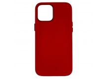 Чехол для iPhone 14 Plus кожаный Magsafe, красный