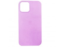 Чехол для iPhone 14 Plus кожаный Magsafe, пурпурный