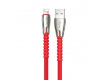 Кабель USB - Apple lightning Hoco U58 Core (повр. уп) 120см 2,4A  (red) (223487)