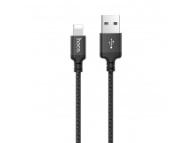 Кабель USB - Apple lightning Hoco X14 Times Speed (повр. уп) 200см 2A  (black) (223503)