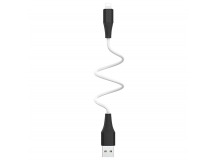 Кабель USB - Apple lightning Hoco X32 Excellent (повр. уп) 100см 2A  (white) (223551)