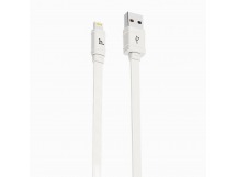 Кабель USB - Apple lightning Hoco X5 Bamboo (повр. уп) 100см 2,4A  (white) (223574)