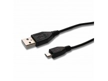 Кабель USB - micro USB Activ Nokia 8600 (повр. уп) 100см 1,5A  (black) (223638)