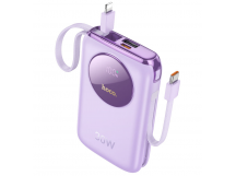 Внешний аккумулятор Hoco Q19 Lucky 30W 10000mAh (purple)(225378)