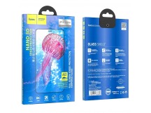 Защитное стекло Hoco A12 Iphone 12/12 Pro "Nano 3D", ударопрочное, усиленные края, цвет черный