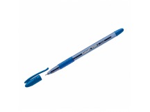Ручка шариковая на масляной основе 0,7мм (100шт) СИНЯЯ "Spark II" грип Luxor 1/12шт