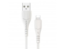 Кабель USB - Apple lightning Borofone BX37 Wieldy (повр. уп) 100см 2,4A  (white) (223384)