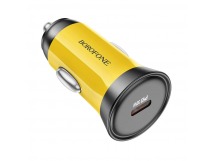 Адаптер Автомобильный Borofone BZ26 Searcher PD30W (yellow) (225521)