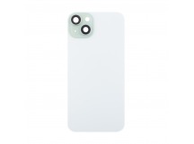 Задняя крышка для iPhone 15 Plus в сборе со стеклом камеры Зеленый (стекло,MagSafe, логотип) - Премиум