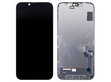 Дисплей для iPhone 14 в сборе с тачскрином Черный - (Hard OLED)