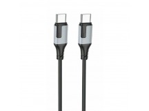 Кабель Type-C - Type-C Borofone BX101 Creator PD 60W 100см 3A  (black) (225487)